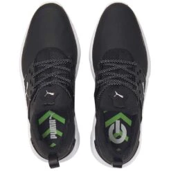 Puma Ignite Articulate Golf Shoes Black/Silver/Quiet Shade -Callaway Store puma ignite articulate golf shoes black silver top itempicture
