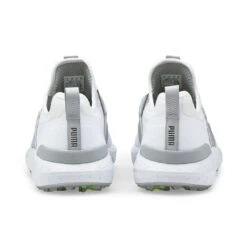 Puma Ignite Articulate Golf Shoes White/Silver/High Rise -Callaway Store puma ignite articulate golf shoes white silver high rise heel itempicture