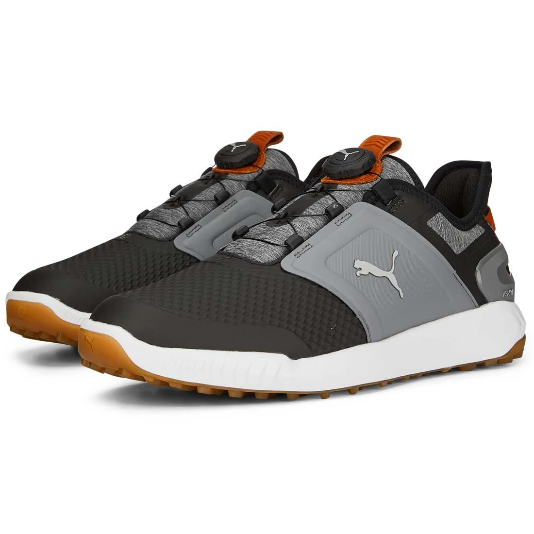 Puma Ignite Elevate Disc Golf Shoes Black/Quiet Shade/Gum 3 Puma Ignite Elevate Disc Golf Shoes Black/Quiet Shade/Gum - Image 3