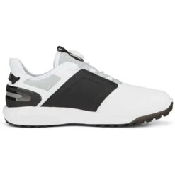Puma Ignite Elevate Disc Golf Shoes White/Black/Silver 11 Puma Ignite Elevate Disc Golf Shoes White/Black/Silver -Callaway Store puma ignite elevate disc golf shoes white black silver 376080 06 profile2 itempicture
