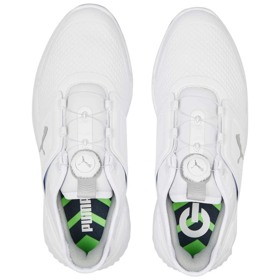 Puma Ignite Elevate Disc Golf Shoes White/Silver 4 Puma Ignite Elevate Disc Golf Shoes White/Silver - Image 4