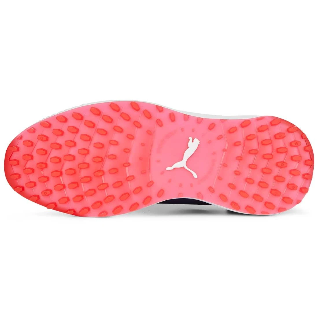 Puma Ignite Elevate Disc Golf Shoes White/Silver/Navy 2 Puma Ignite Elevate Disc Golf Shoes White/Silver/Navy - Image 2