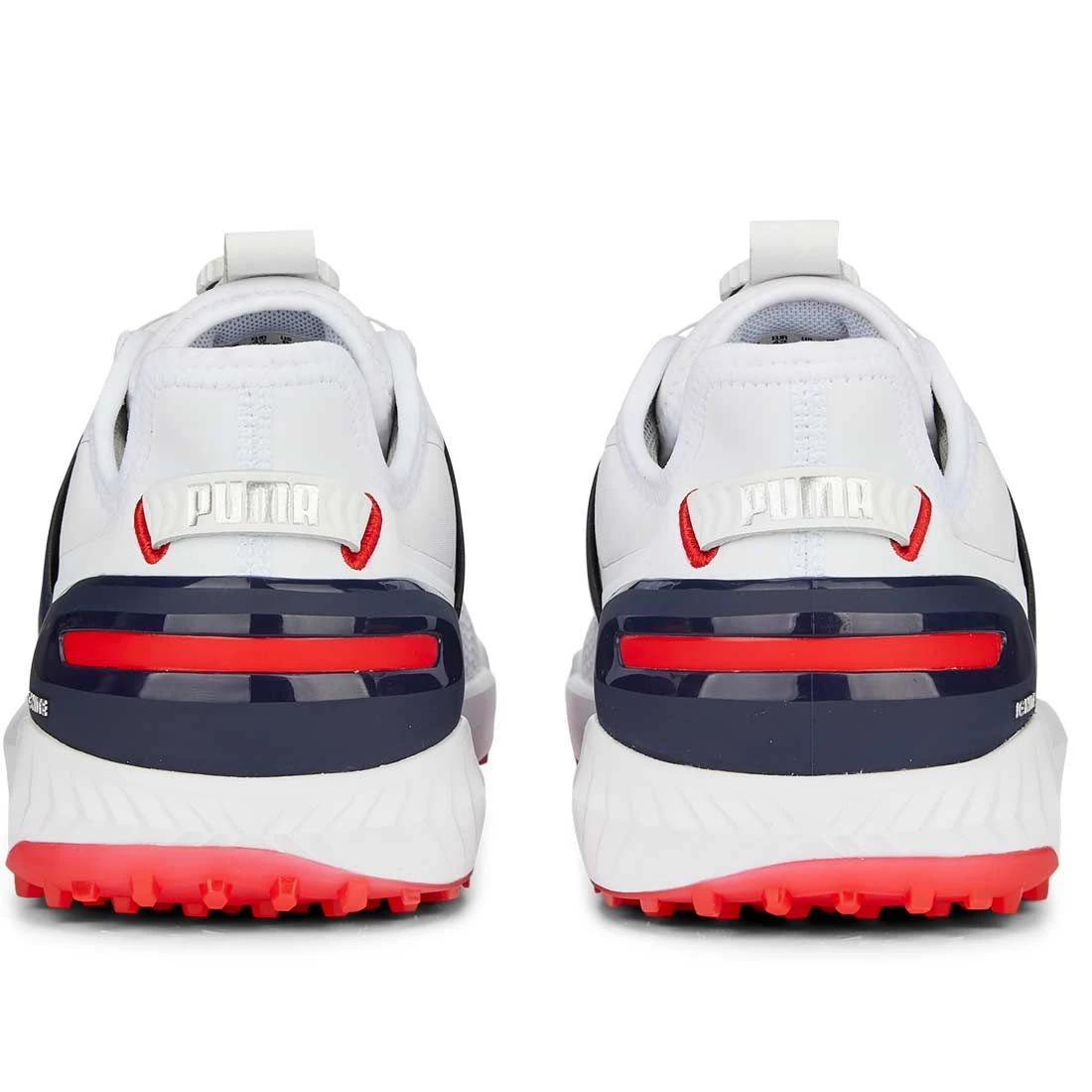 Puma Ignite Elevate Disc Golf Shoes White/Silver/Navy 4 Puma Ignite Elevate Disc Golf Shoes White/Silver/Navy - Image 4