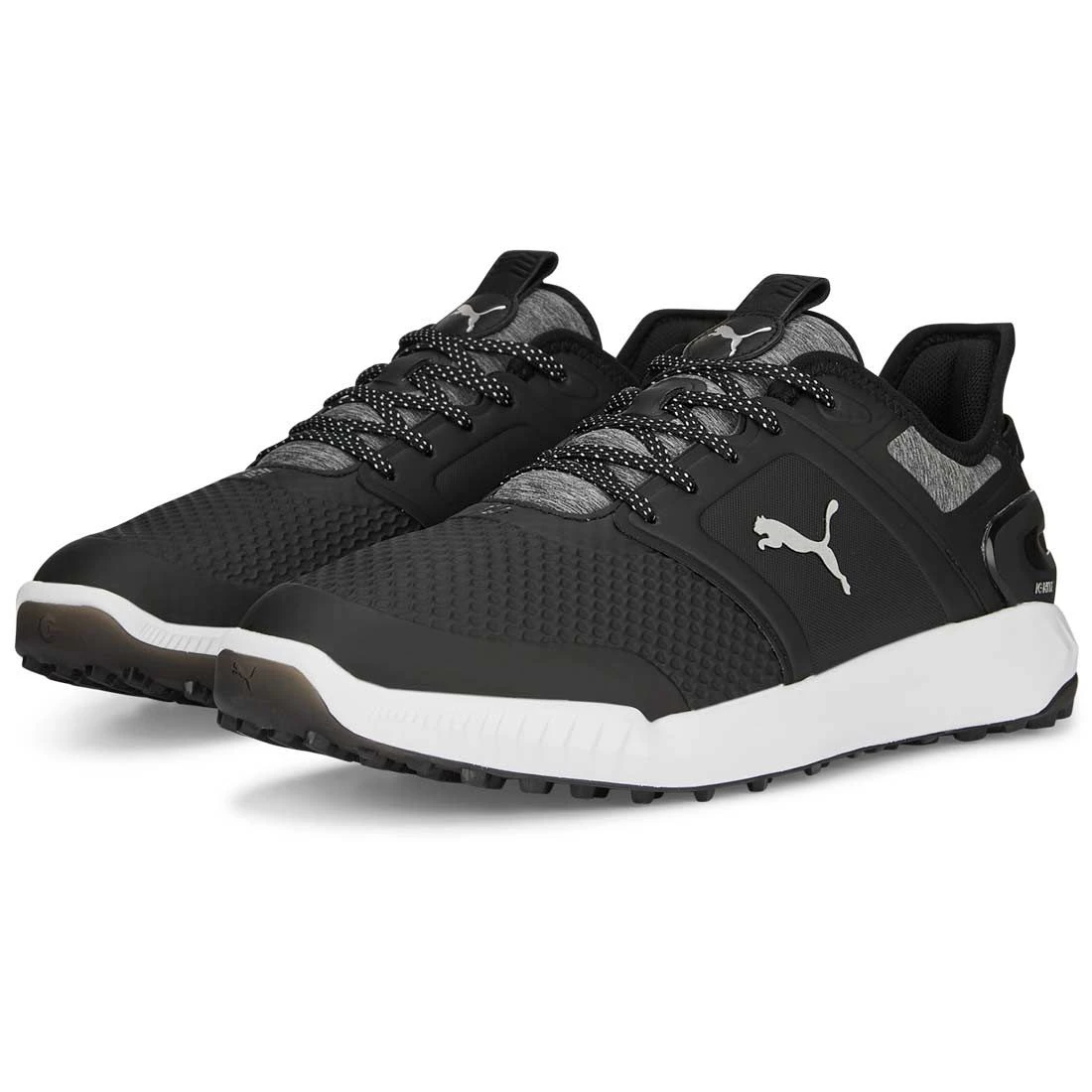 Puma Ignite Elevate Golf Shoes Black/Silver 3 Puma Ignite Elevate Golf Shoes Black/Silver - Image 3