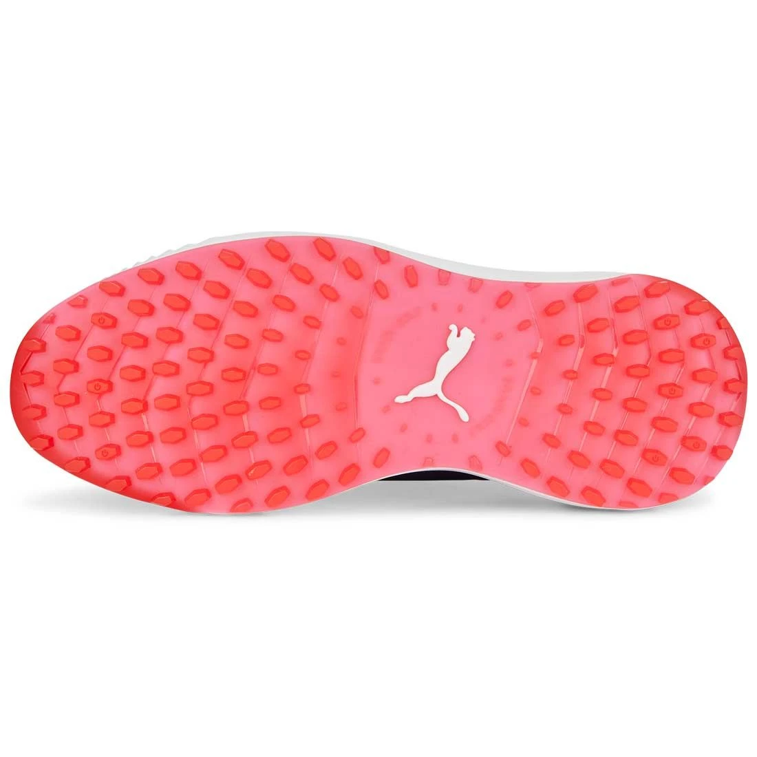 Puma Ignite Elevate Golf Shoes White/Silver/Navy 2 Puma Ignite Elevate Golf Shoes White/Silver/Navy - Image 2