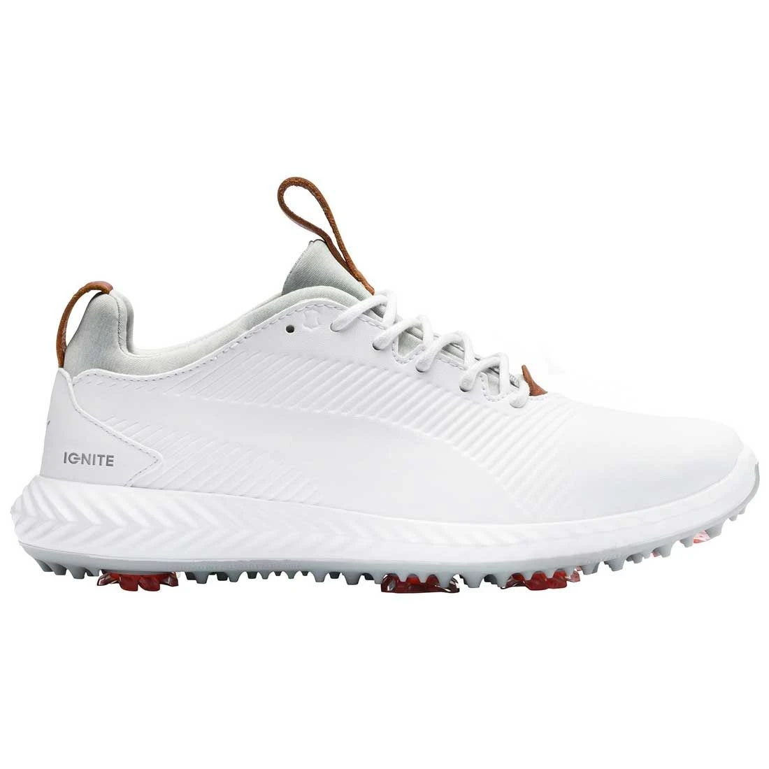 Puma Juniors Ignite PWRADAPT 2.0 Golf Shoes White 1 Puma Juniors Ignite PWRADAPT 2.0 Golf Shoes White