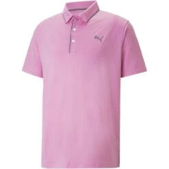 Puma MATTR Bridges Polo 21 Puma MATTR Bridges Polo -Callaway Store puma mattr bridges polo pink mist itempicture