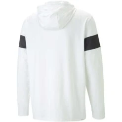 Puma MATTR Colorblock Hoodie 7 Puma MATTR Colorblock Hoodie -Callaway Store puma mattr colorblock hoodie white black back itempicture