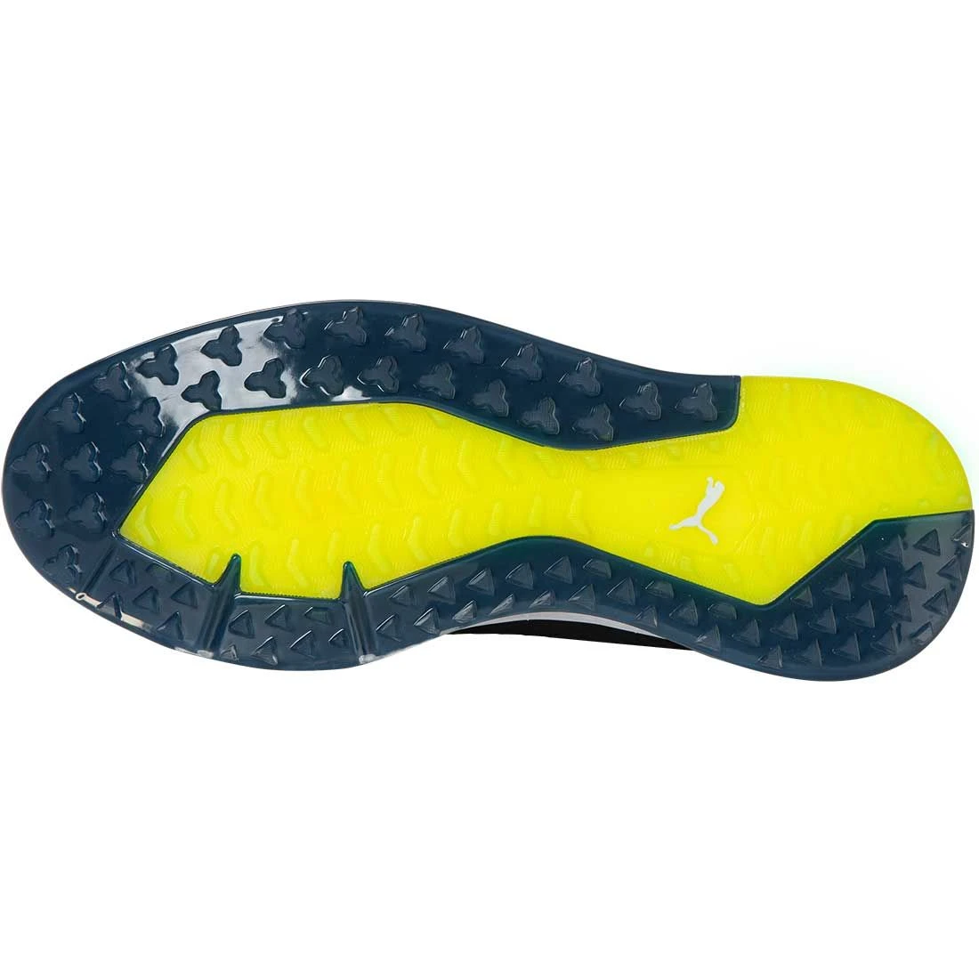 Puma Proadapt Alphacat Disc Golf Shoes Peacoat/Silver/Safety Yellow 2 Puma Proadapt Alphacat Disc Golf Shoes Peacoat/Silver/Safety Yellow - Image 2