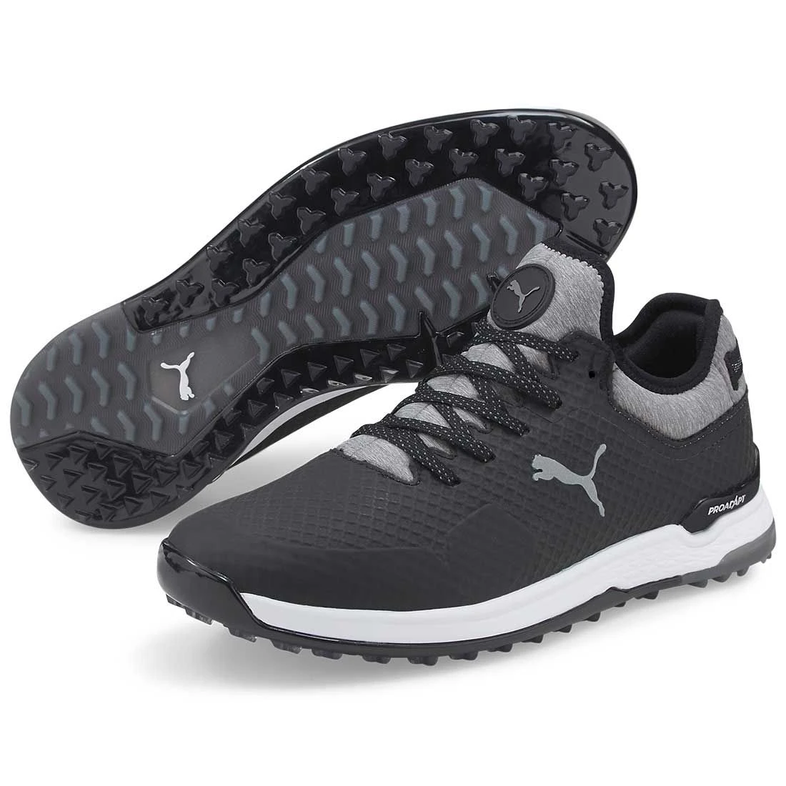 Puma Proadapt Alphacat Golf Shoes Black/Silver/Quiet Shade 3 Puma Proadapt Alphacat Golf Shoes Black/Silver/Quiet Shade - Image 3