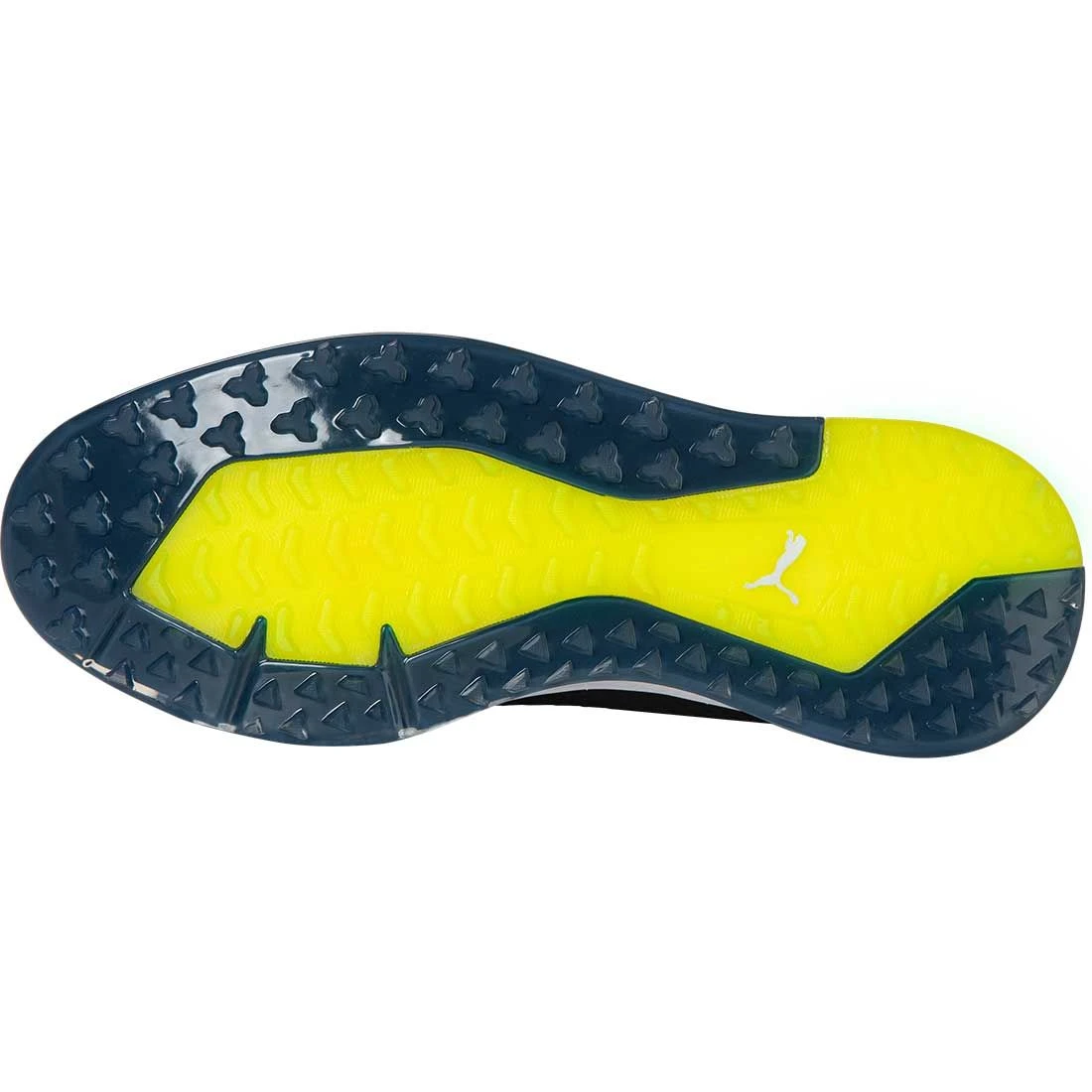 Puma Proadapt Alphacat Golf Shoes Peacoat/Silver/Safety Yellow 2 Puma Proadapt Alphacat Golf Shoes Peacoat/Silver/Safety Yellow - Image 2