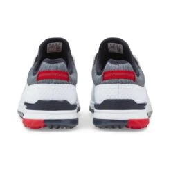 Puma Proadapt Alphacat Golf Shoes White/Navy Blazer/High Risk Red -Callaway Store puma proadapt alphacat golf shoes white navy blazer high risk red heel itempicture