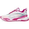 Puma Women's GS-Fast Golf Shoes White/Chalk Pink/Porcelain