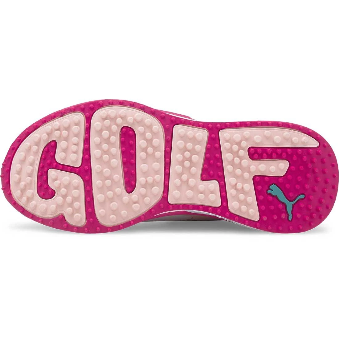 Puma Women's GS-Fast Golf Shoes White/Chalk Pink/Porcelain 2 Puma Women's GS-Fast Golf Shoes White/Chalk Pink/Porcelain - Image 2