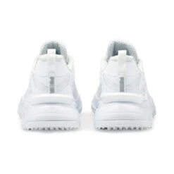 Puma Women's GS-Fast Golf Shoes White/White -Callaway Store puma womens gs fast golf shoes white white heel itempicture
