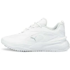 Puma Women's GS-Fast Golf Shoes White/White