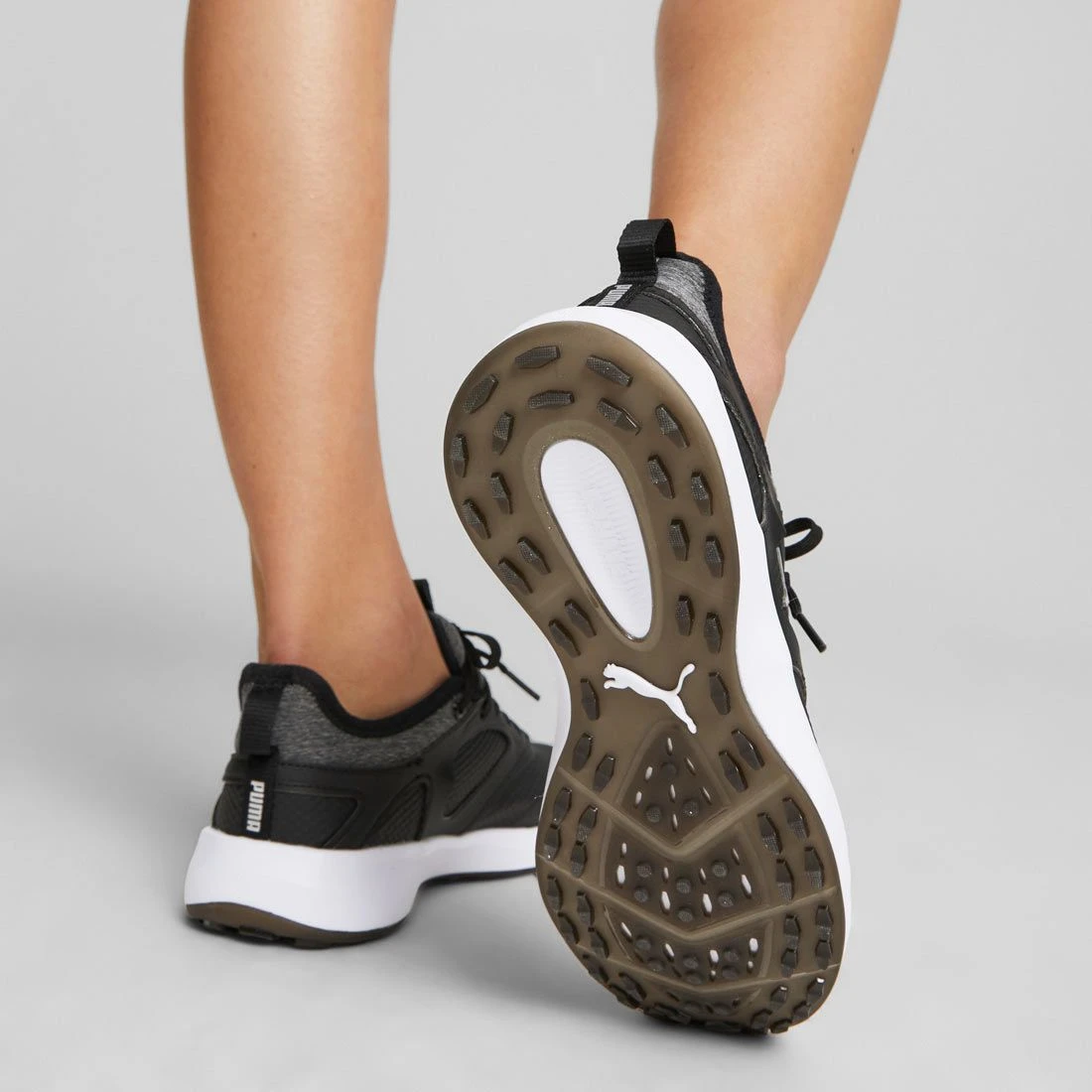 Puma Women's Ignite Malibu Golf Shoes Black/Silver/Black 8 Puma Women's Ignite Malibu Golf Shoes Black/Silver/Black - Image 8