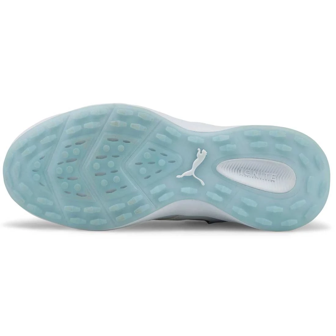 Puma Women's Ignite Malibu Golf Shoes White/Silver/Lucite 2 Puma Women's Ignite Malibu Golf Shoes White/Silver/Lucite - Image 2