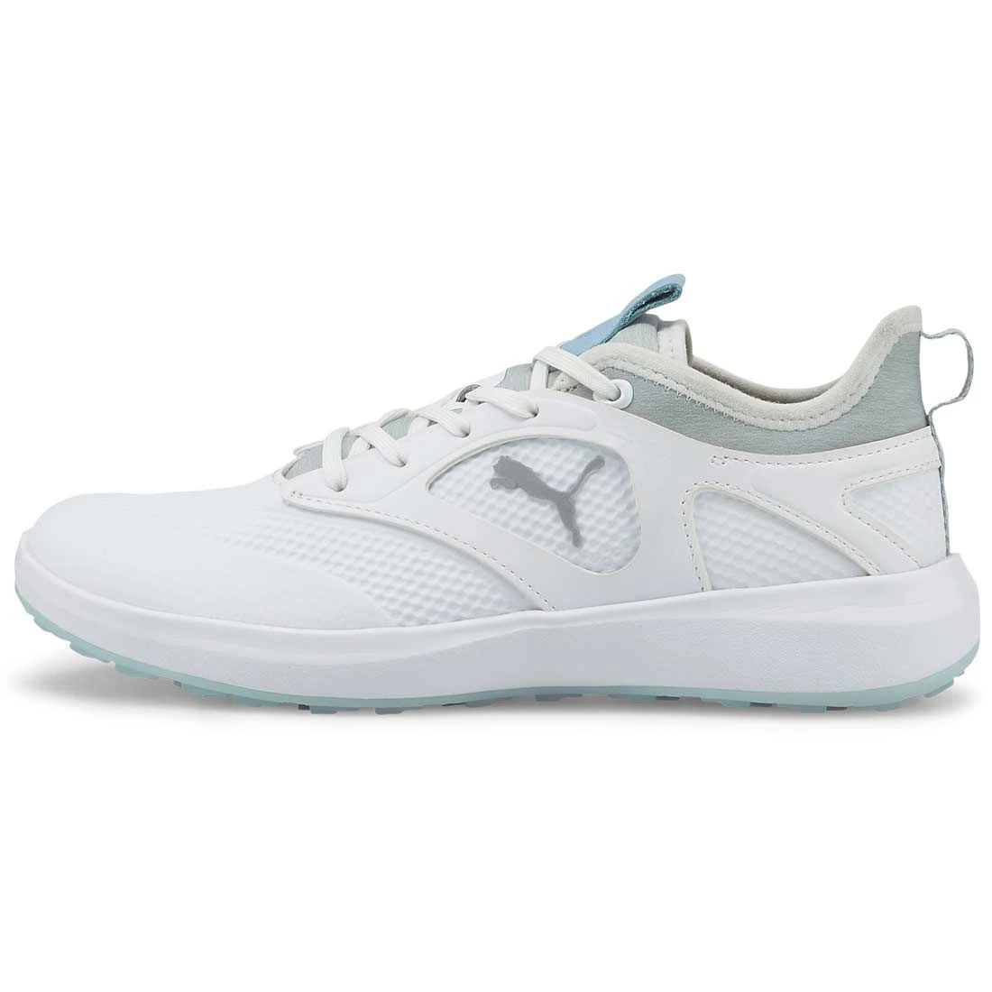 Puma Women's Ignite Malibu Golf Shoes White/Silver/Lucite 1 Puma Women's Ignite Malibu Golf Shoes White/Silver/Lucite