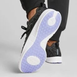 Puma Women's Laguna Fusion Knit Golf Shoes Black/Quiet Shade -Callaway Store puma womens laguna fusion knit golf black quiet shade 376082 02 mod2 itempicture