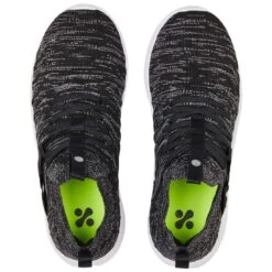 Puma Women's Laguna Fusion Knit Golf Shoes Black/Quiet Shade -Callaway Store puma womens laguna fusion knit golf black quiet shade 376082 02 top itempicture