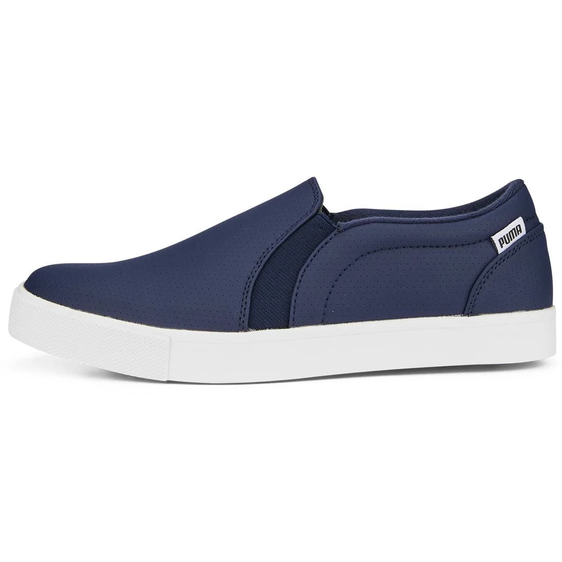 Puma Women's Tustin Fusion Slip-On Golf Shoes Navy Blazer/Quiet Shade 1 Puma Women's Tustin Fusion Slip-On Golf Shoes Navy Blazer/Quiet Shade