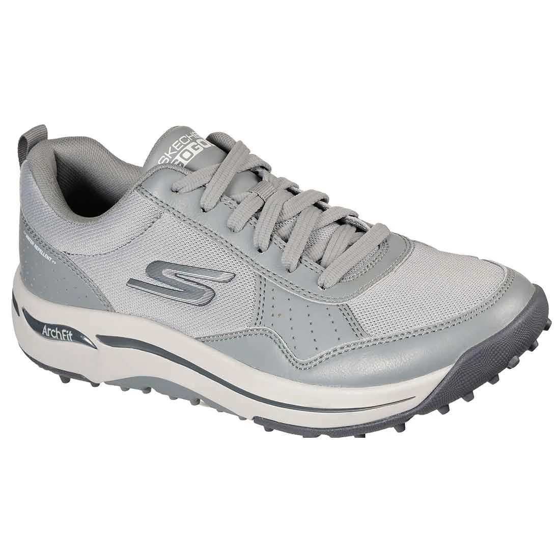Skechers GO GOLF Arch Fit Line Up Golf Shoes Grey 3 Skechers GO GOLF Arch Fit Line Up Golf Shoes Grey - Image 3