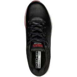 Skechers GO GOLF Elite 5 GF Golf Shoes Black/Red -Callaway Store skechers go golf elite 5 golf shoes black red 214065 bkrd top itempicture