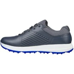 Skechers GO GOLF Elite 5 GF Golf Shoes Grey/Blue 8 Skechers GO GOLF Elite 5 GF Golf Shoes Grey/Blue -Callaway Store skechers go golf elite 5 golf shoes grey blue 214065 bkrd spine itempicture