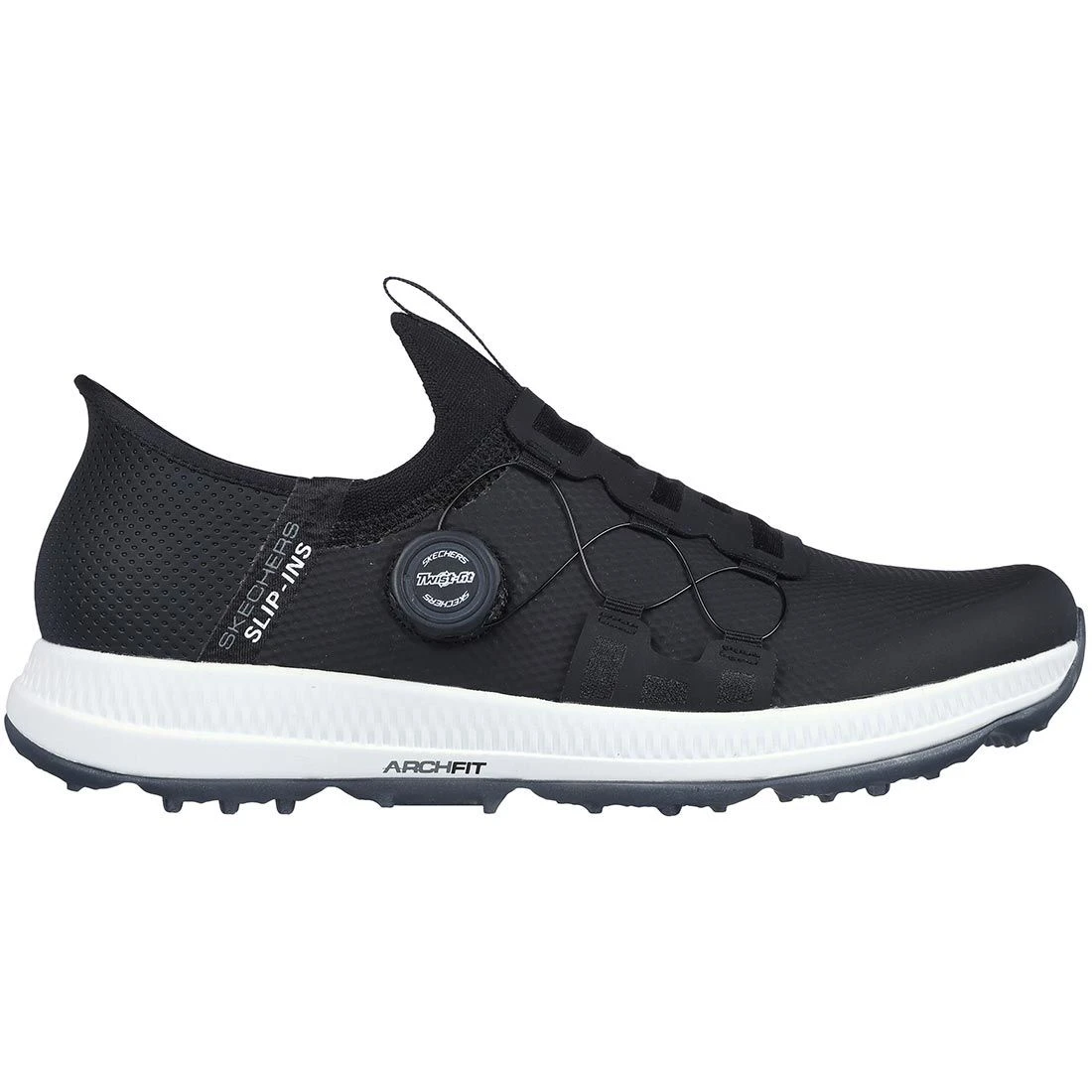Skechers GO GOLF Elite 5 Slip 'In Golf Shoes Black/White 1 Skechers GO GOLF Elite 5 Slip 'In Golf Shoes Black/White