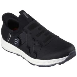 Skechers GO GOLF Elite 5 Slip 'In Golf Shoes Black/White 7 Skechers GO GOLF Elite 5 Slip 'In Golf Shoes Black/White -Callaway Store skechers go golf elite 5 slip in shoes black white 214066 bkw toe itempicture