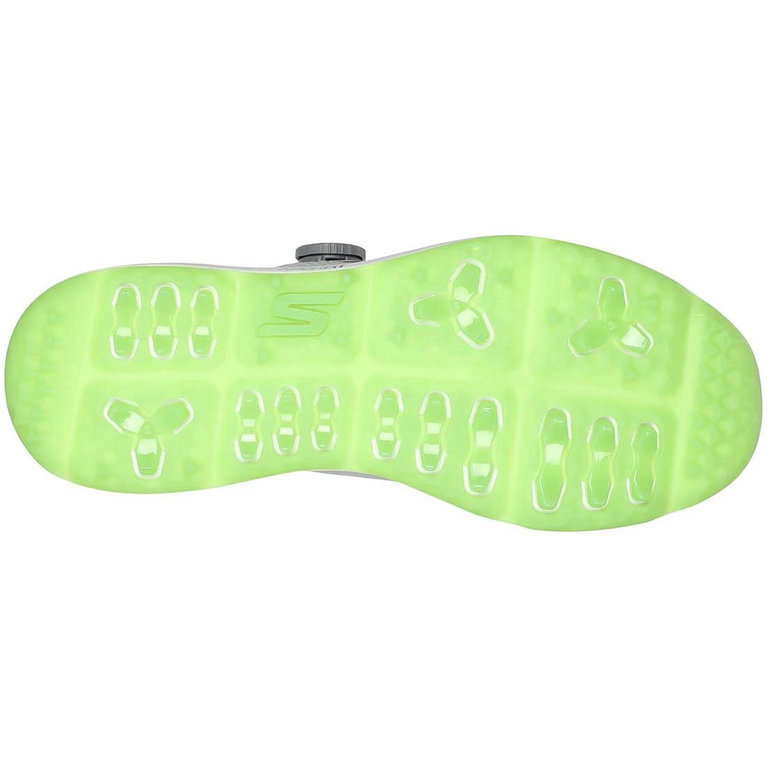 Skechers GO GOLF Elite 5 Slip 'In Golf Shoes Grey/Lime 2 Skechers GO GOLF Elite 5 Slip 'In Golf Shoes Grey/Lime - Image 2