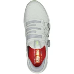 Skechers GO GOLF Elite 5 Slip 'In Golf Shoes Grey/Lime 9 Skechers GO GOLF Elite 5 Slip 'In Golf Shoes Grey/Lime -Callaway Store skechers go golf elite 5 slip in shoes grey lime 214066 glm top itempicture
