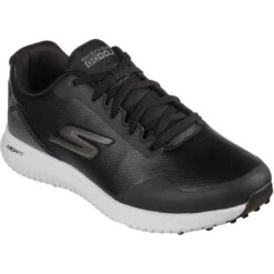 Skechers GO GOLF Max 2 Golf Shoes Black/White 6 Skechers GO GOLF Max 2 Golf Shoes Black/White -Callaway Store skechers go golf max 2 golf shoes black white toe itempicture