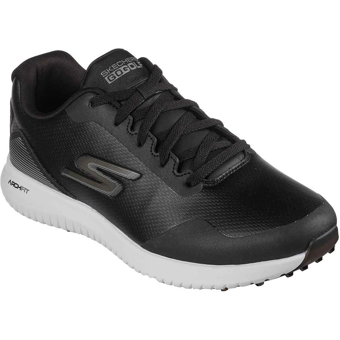 Skechers GO GOLF Max 2 Golf Shoes Black/White 3 Skechers GO GOLF Max 2 Golf Shoes Black/White - Image 3