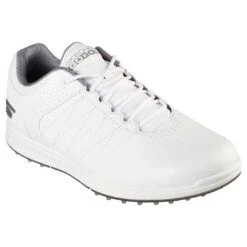 Skechers GO GOLF Pivot Golf Shoes White/Grey -Callaway Store skechers go golf pivot golf shoes white grey 54545 wgy toe itempicture