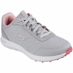 Skechers Women's GO GOLF Max Fairway 3 Golf Shoes Grey/Pink -Callaway Store skechers women s go golf max fairway 3 golf shoes grey pink front itempicture