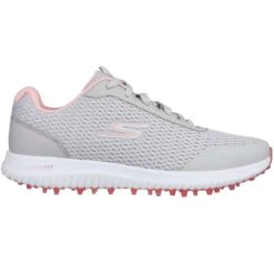 Skechers Women's GO GOLF Max Fairway 3 Golf Shoes Grey/Pink