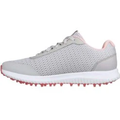 Skechers Women's GO GOLF Max Fairway 3 Golf Shoes Grey/Pink -Callaway Store skechers women s go golf max fairway 3 golf shoes grey pink spine itempicture