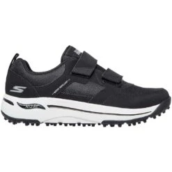 Skechers Women's GO GOLF Arch Fit Front Nine Golf Shoes White/Black 9 Skechers Women's GO GOLF Arch Fit Front Nine Golf Shoes White/Black -Callaway Store skechers womens go golf arch fit front nine golf shoes black white profile itempicture