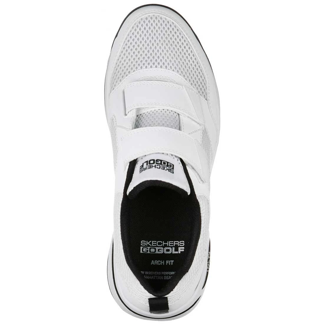 Skechers Women's GO GOLF Arch Fit Front Nine Golf Shoes White/Black 4 Skechers Women's GO GOLF Arch Fit Front Nine Golf Shoes White/Black - Image 4