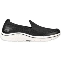Skechers Women's GO GOLF Arch Fit Walk Relaxed Fit Golf Shoes Black/White