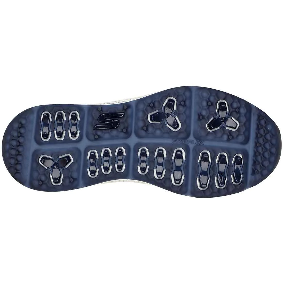 Skechers Women's GO GOLF Elite 5 Sport Golf Shoes White/Navy 2 Skechers Women's GO GOLF Elite 5 Sport Golf Shoes White/Navy - Image 2