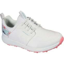 Skechers Women's GO GOLF Max Sport Tropics Golf Shoes White/Multi -Callaway Store skechers womens go golf max sport tropics golf shoes white multi toe itempicture