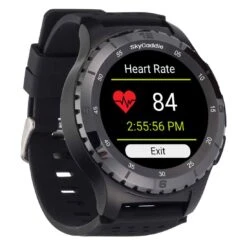 SkyGolf SkyCaddie LX5C GPS Watch -Callaway Store skycaddie lx5c facing right heartrate