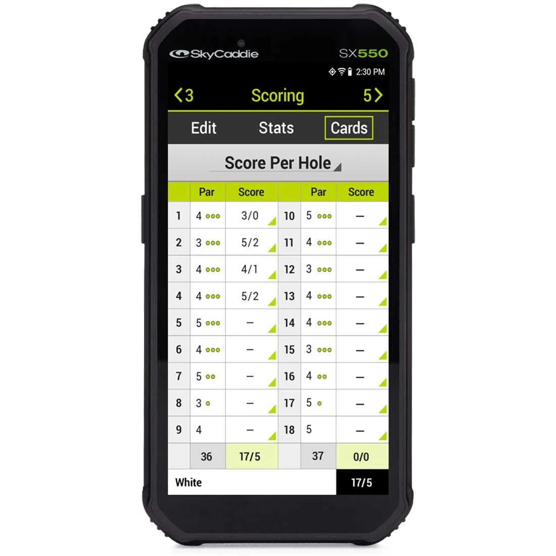 SkyGolf SkyCaddie SX550 Golf GPS 8 SkyGolf SkyCaddie SX550 Golf GPS - Image 8