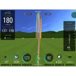 SkyTrak Launch Monitor -Callaway Store skytrak range multi color shot tracer 180 yrd