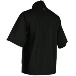 Sun Mountain Cirque Short Sleeve Rain Pullover -Callaway Store sun mountain 2023 cirque ss rain pullover black back itempicture
