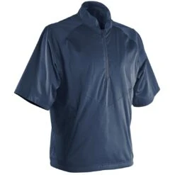 Sun Mountain Rainflex Elite Short Sleeve Rain Pullover -Callaway Store sun mountain 2023 rainflex elite ss rain pullover navy itempicture