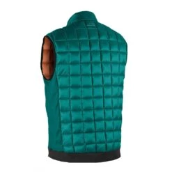 Sun Mountain Retro Puff Vest 7 Sun Mountain Retro Puff Vest -Callaway Store sun mountain 2023 retro puff vest teal sierra back itempicture